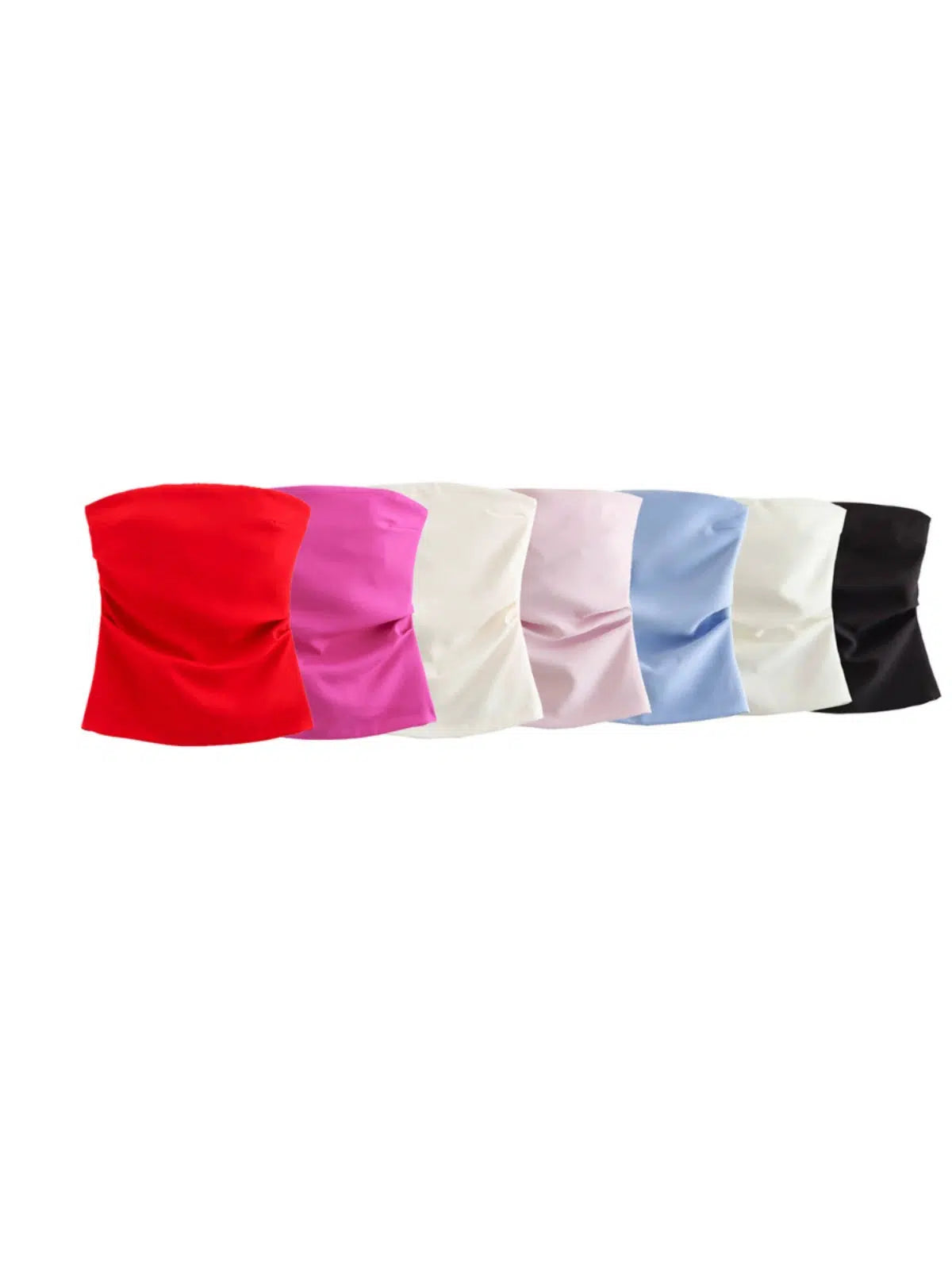Exquisite Fabrics Strapless Tube Top