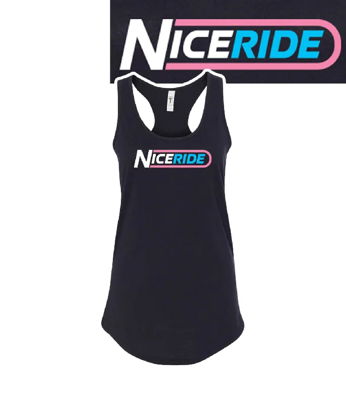 Nightclub Style The Tube - Black Next Level Women's Racerback Tank Top