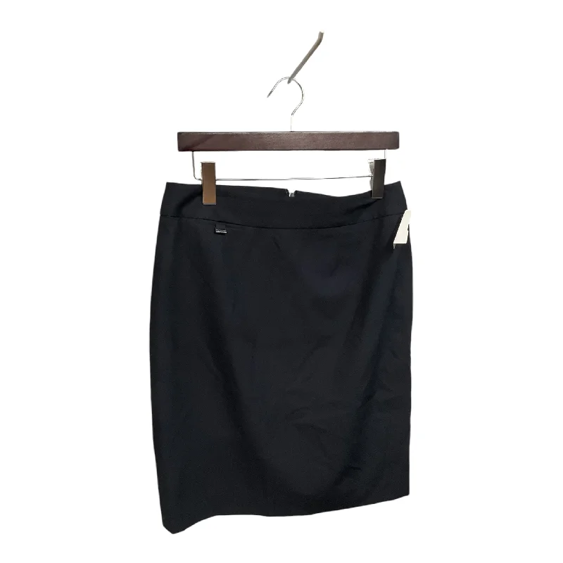 Playful Style Skirt Midi By Calvin Klein In Black, Size: 6