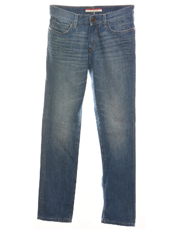 Classic Style Tommy Hilfiger Straight-Fit Faded Jeans - W30 L30