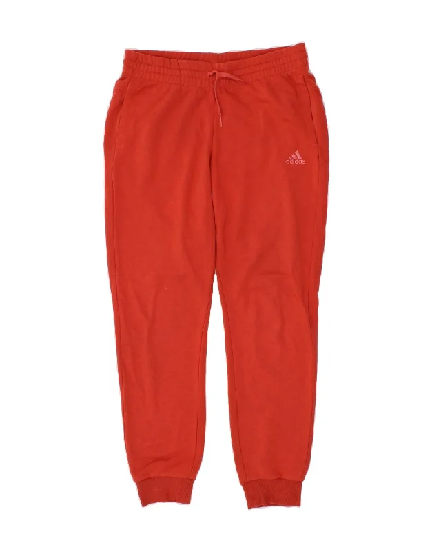 Advanced Customization ADIDAS Womens Graphic Tracksuit Trousers Joggers UK 12/14 Medium Red Advanced Customization ADIDAS Womens Graphic Tracksuit Trousers Joggers UK 12/14 Medium Red