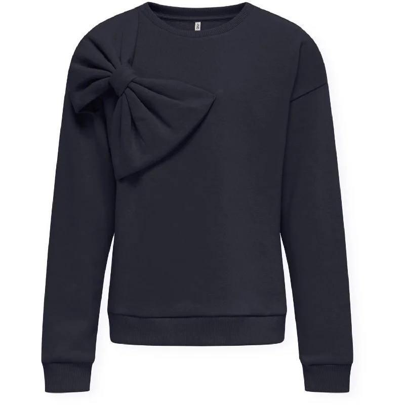Slim Fit kids ONLY Night Sky Valerie Bow Sweatshirt