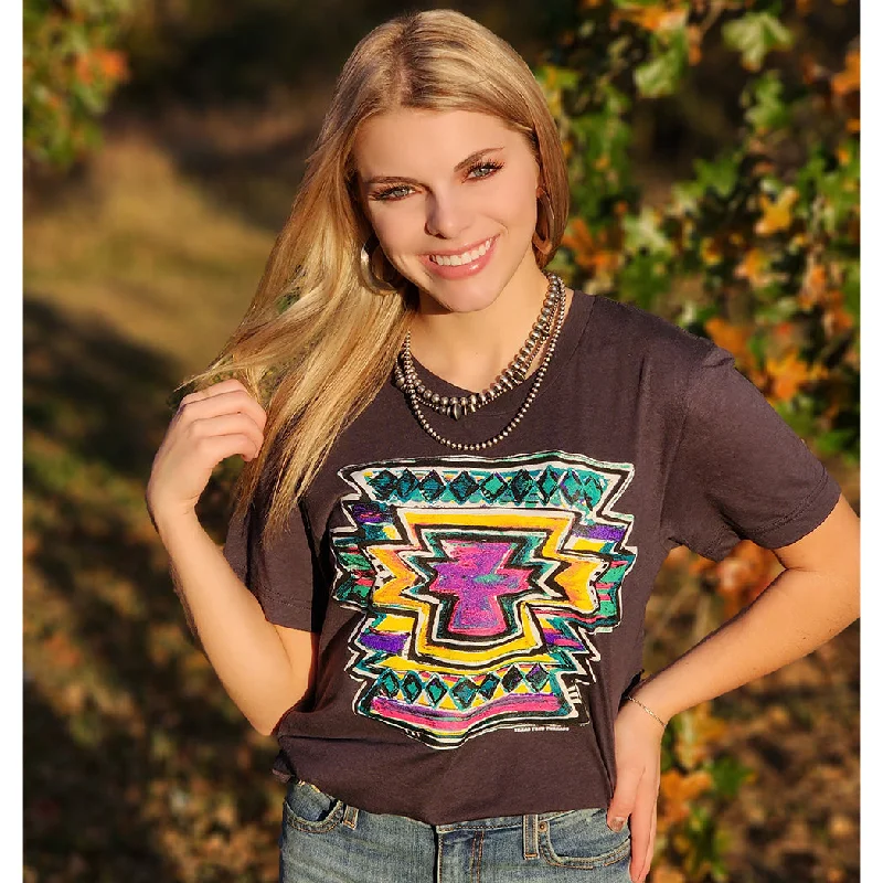 Stretch Design Callie's Neon Aztec Tee