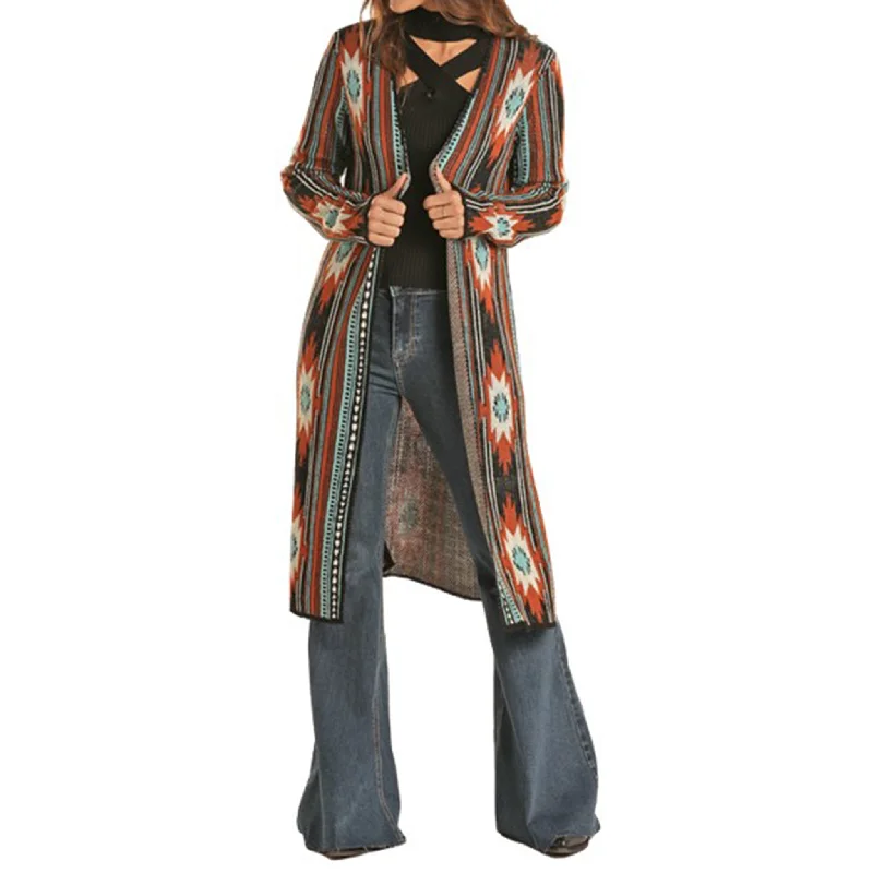 Classic Series Rock & Roll Women's Aztec Duster