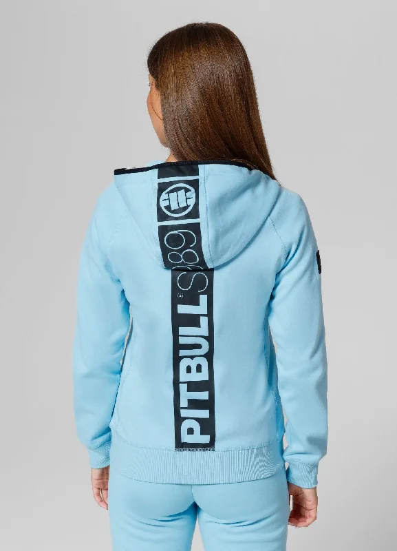 Loose Fit Women's zip-up hoodie Fuchsia