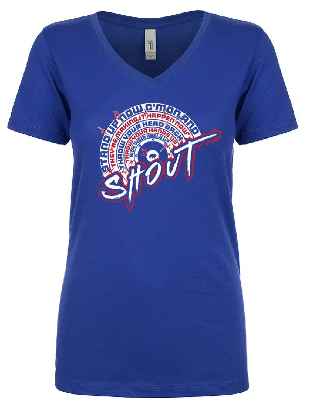 Carefree Shout 2024 - Ladies Fitted V neck