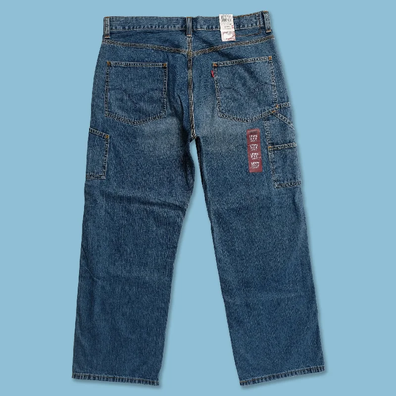 Mid-length Style Vintage Levis Carpenter Denim Pants 36x30