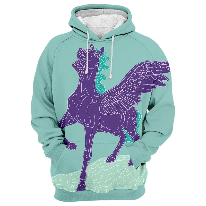 Elegant Style Pegasus Hoodie
