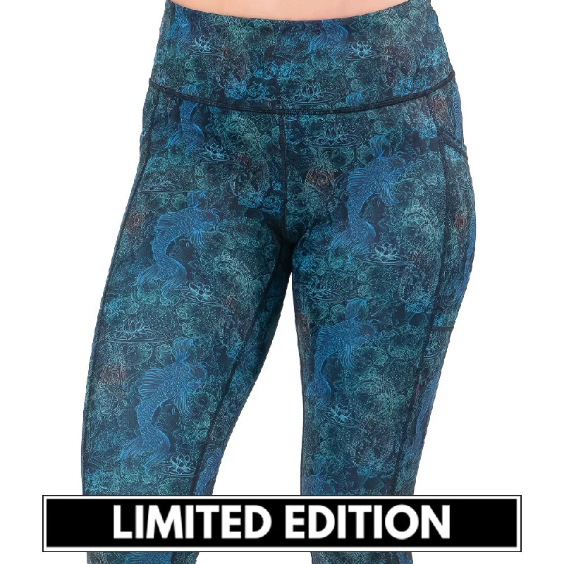Playful Style Don't Be Koi Leggings