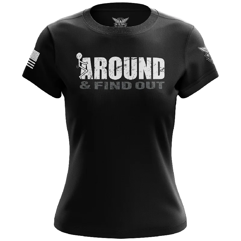Trendy Items F Around & Find Out Women's Short Sleeve Shirt
