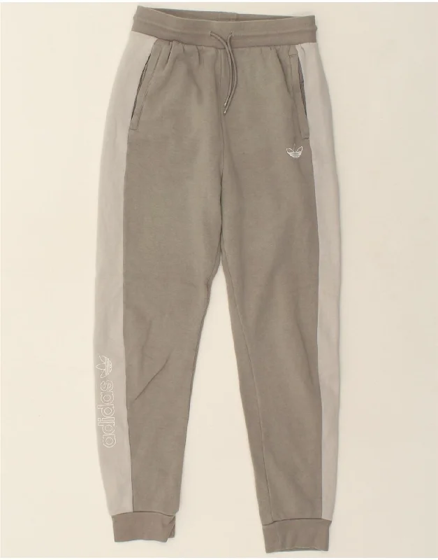 Elegant And Elegant ADIDAS Womens Tracksuit Trousers Joggers UK 8 Small Grey Colourblock Elegant And Elegant ADIDAS Womens Tracksuit Trousers Joggers UK 8 Small Grey Colourblock