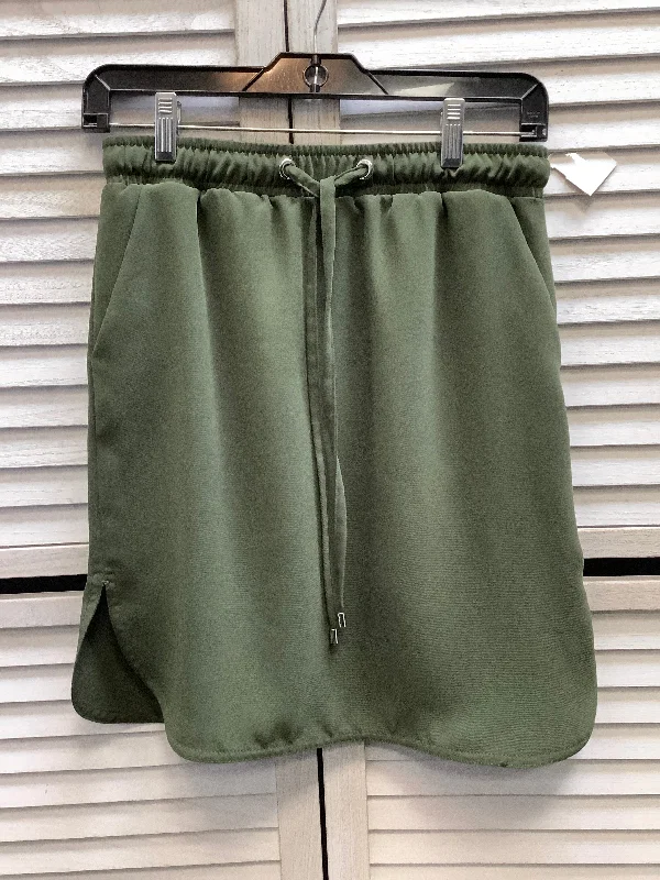 Comfortable And Simple Skirt Mini & Short By Ann Taylor In Green, Size: Xs