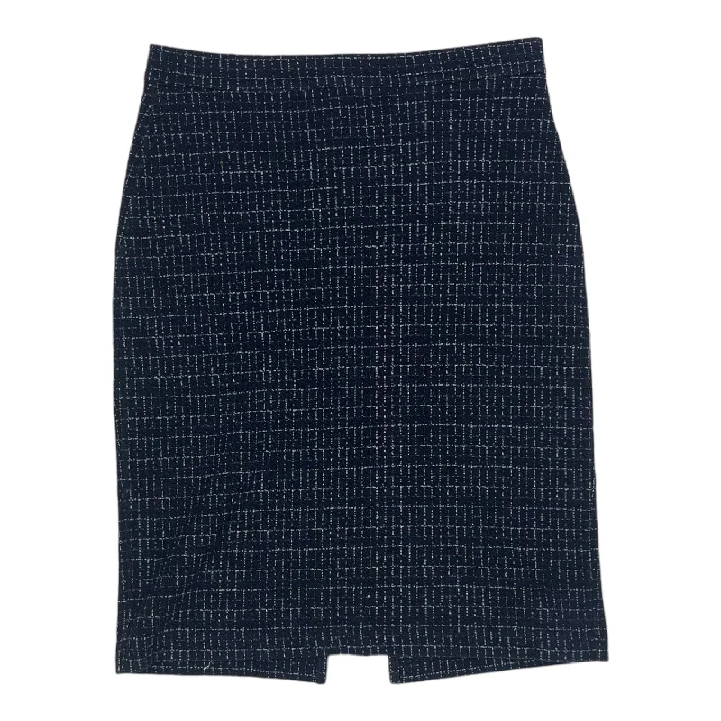 Casual Style Skirt Midi By Maeve In Blue, Size:M