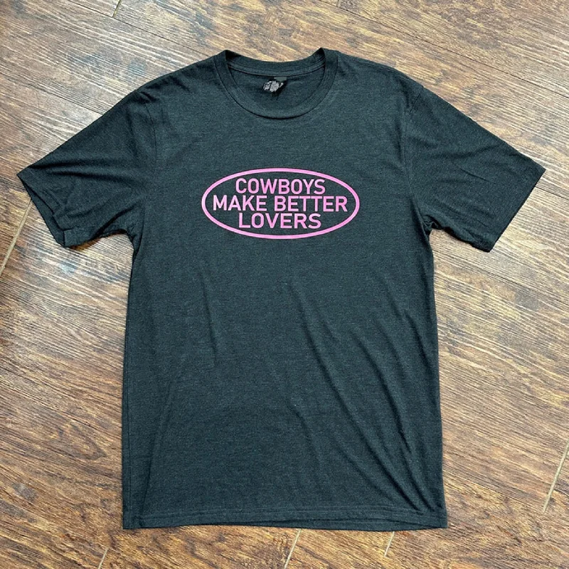 Design And Tailoring Cactus Alley Women's Black Better Lovers Tee