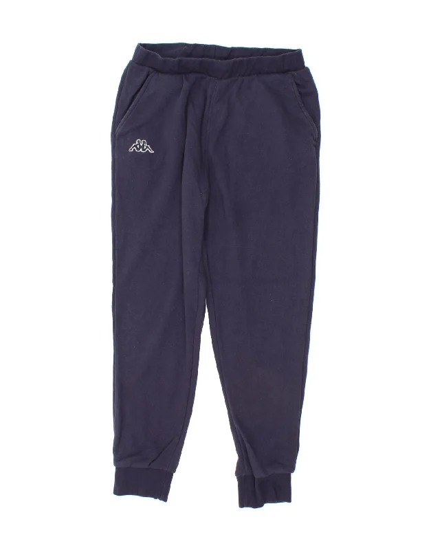 Single item design KAPPA Womens Tracksuit Trousers Joggers UK 14 Large Navy Blue Cotton Single item design KAPPA Womens Tracksuit Trousers Joggers UK 14 Large Navy Blue Cotton