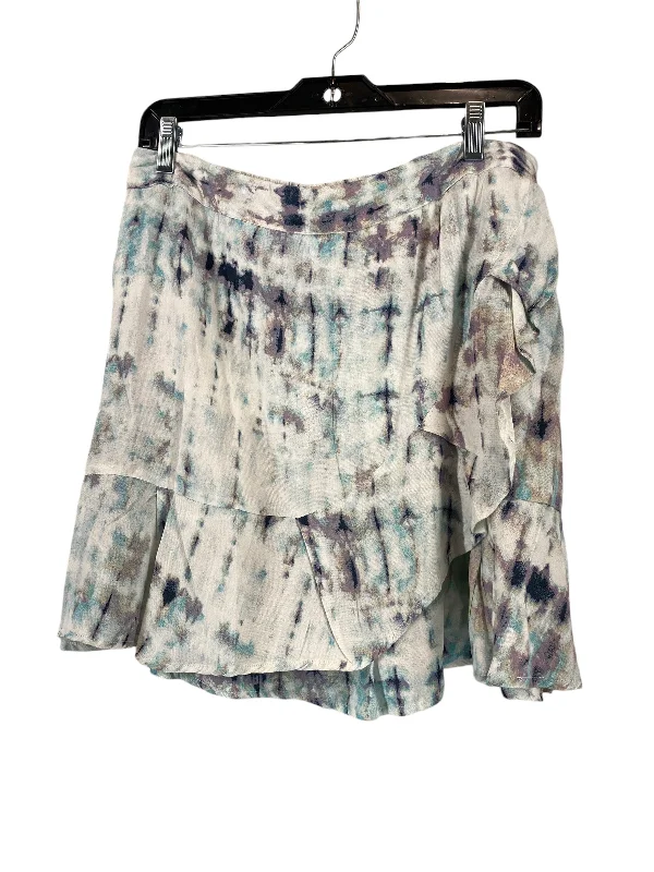 Slim Fit Skirt Mini & Short By Clothes Mentor In Blue, Size: Xl