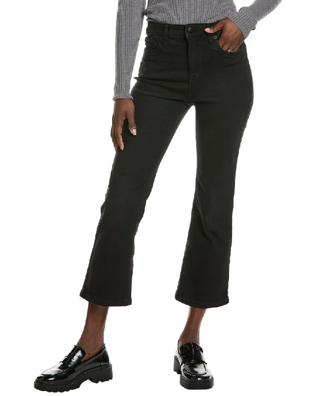 Fashionable And Versatile Kenneth Cole High-Rise Cropped Kick Flare Jean