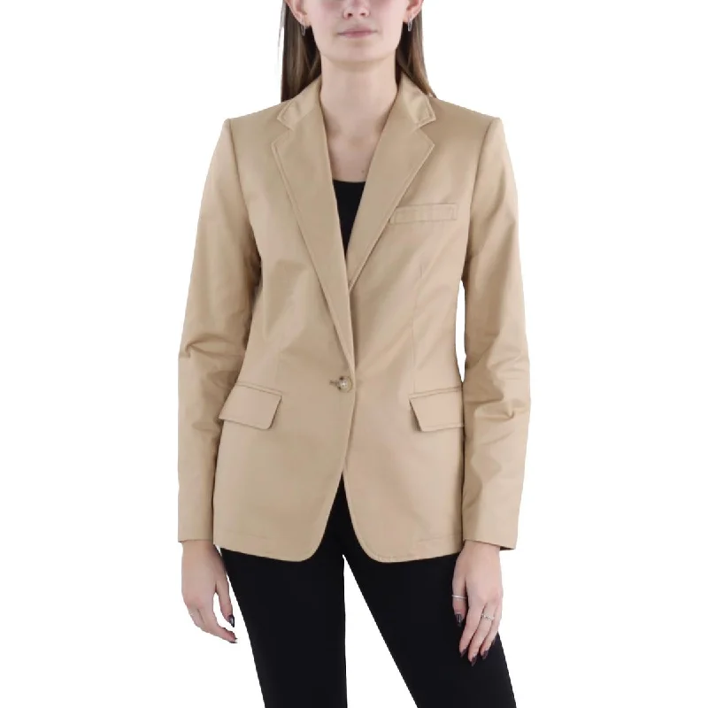 Cute Style Lauren Ralph Lauren Womens Notch Collar Suit Separate One-Button Blazer