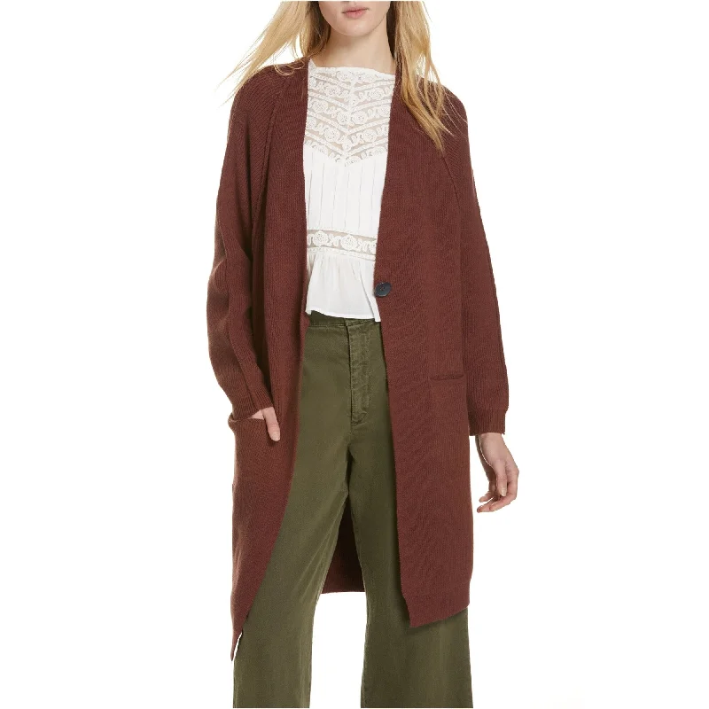 Luxury Temperament Free People Womens Irreplaceable Duster Cardigan Sweater, Purple, Large Luxury Temperament Free People Womens Irreplaceable Duster Cardigan Sweater, Purple, Large