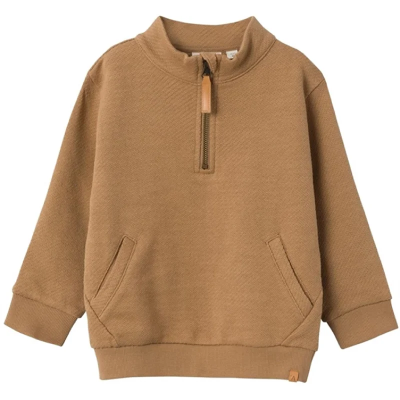 Bottom And Versatile Lil'Atelier Tigers Eye Birk Loose Sweatshirt