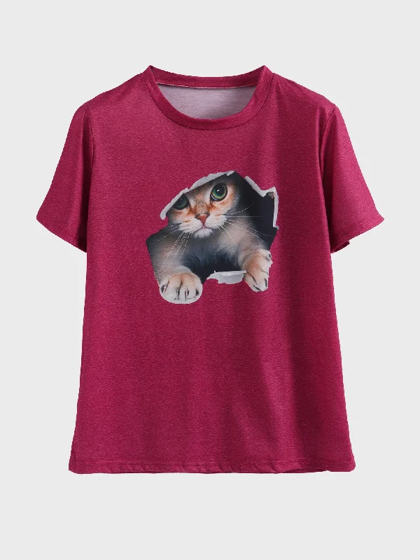 Design Perception Midsize Cute Kitty Top