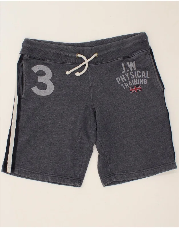 Double-sided Wear JACK WILLS Womens Graphic Sport Shorts UK 12 Medium Navy Blue Cotton Double-sided Wear JACK WILLS Womens Graphic Sport Shorts UK 12 Medium Navy Blue Cotton