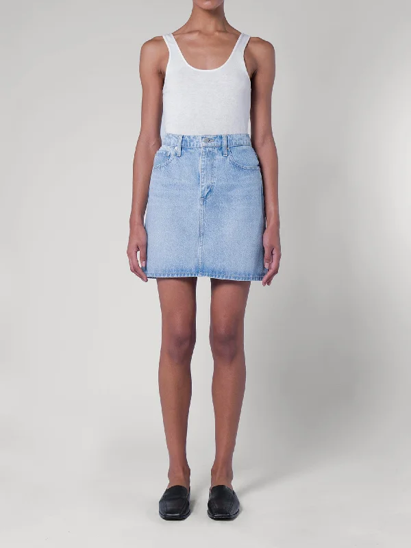 Cool Breeze At Night Piper Skirt Indigo Dreams