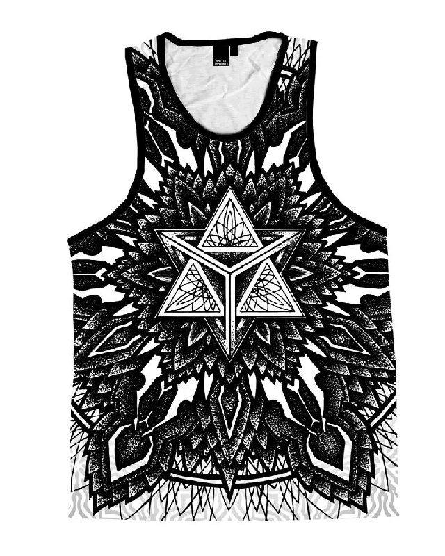 Double-sided Wear Tetra Star Mandala Unisex Tank Top