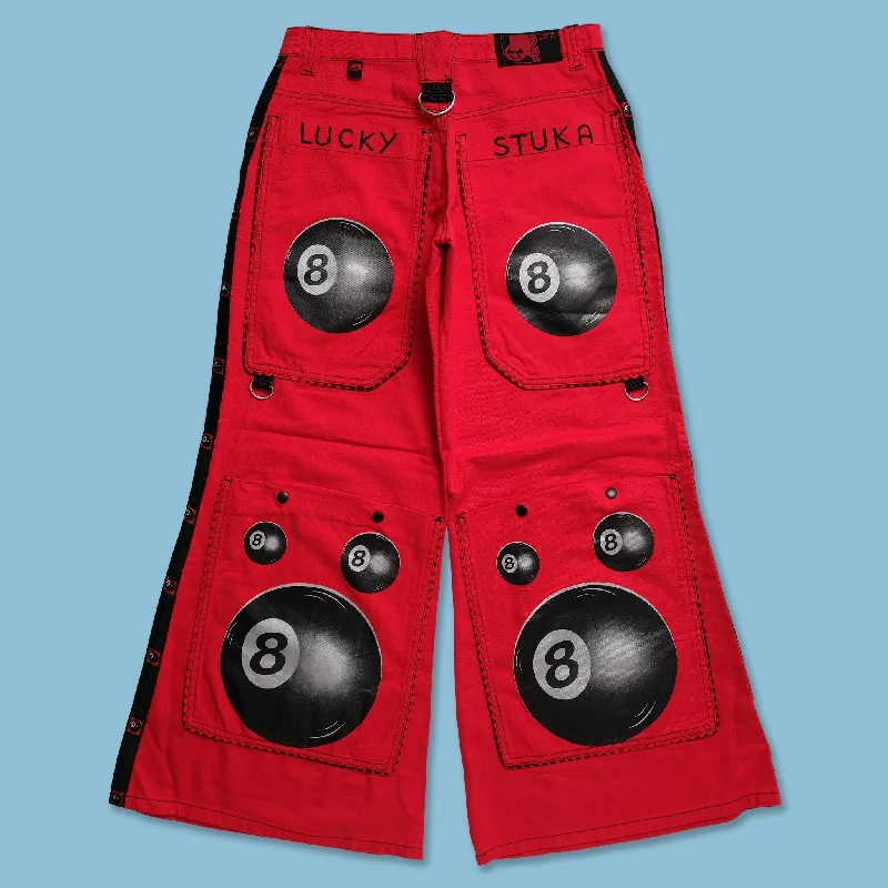 Youthful Y2K 8 Ball Baggy Pants 32x33