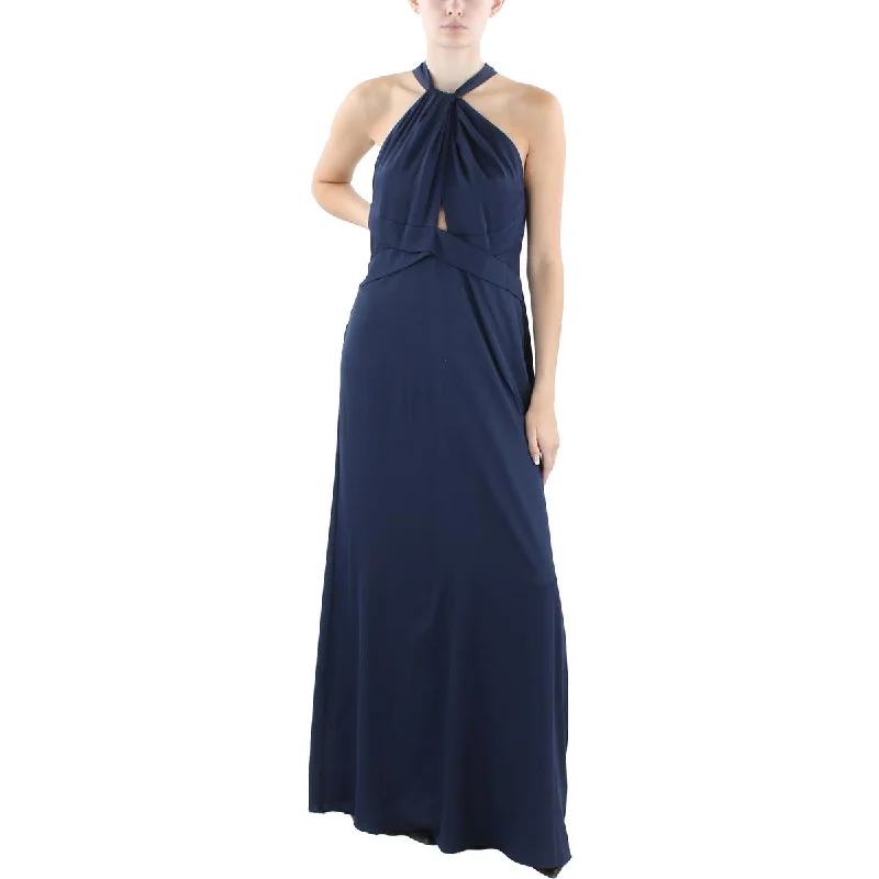 Windbreaker fashion Lauren Ralph Lauren Womens Solid Long Maxi Dress
