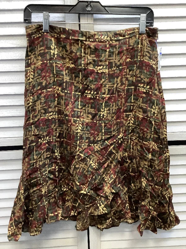 Youthful Skirt Midi By Loft In Multi-colored, Size: M