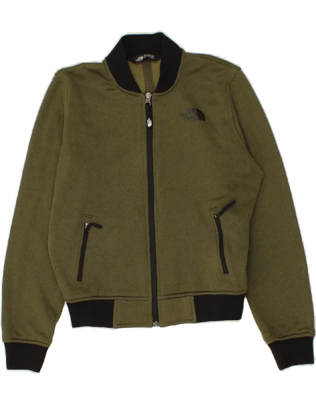 Versatile Items THE NORTH FACE Womens Tracksuit Top Jacket UK 10 Small Khaki Polyester Versatile Items THE NORTH FACE Womens Tracksuit Top Jacket UK 10 Small Khaki Polyester
