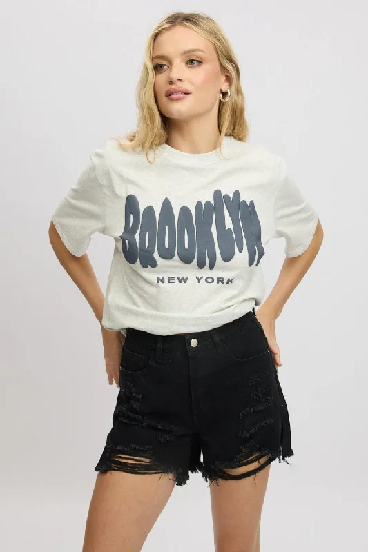 Playful Style Black Relaxed Shorts High Rise