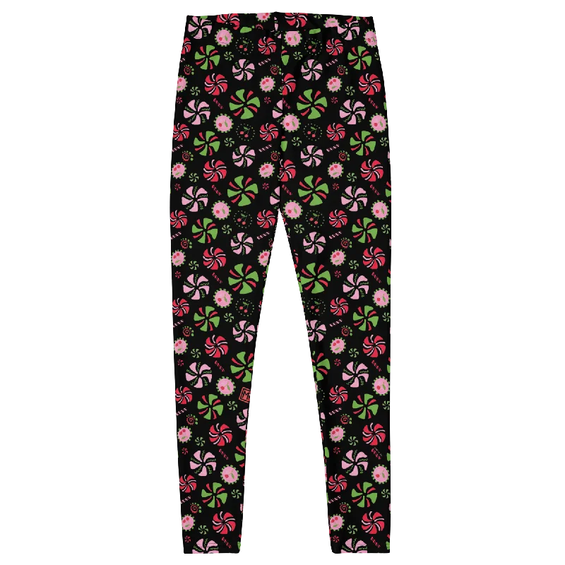 Elegant Style Funky Peppermint Leggings