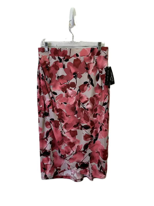 High-quality Fabrics Skirt Midi By Investments In Coral, Size: 4