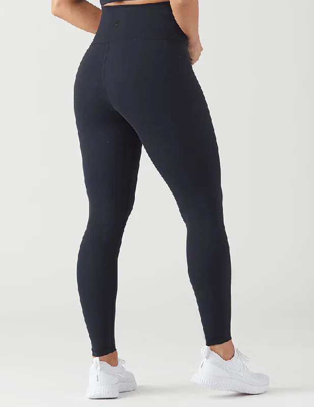 Stunning Fashion High Waist Pure Legging: Black