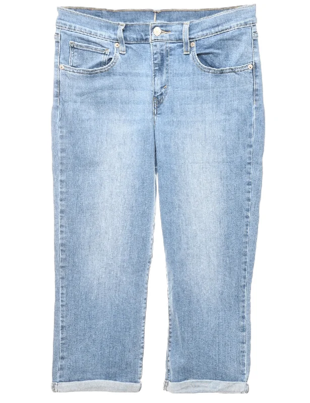 Girl Style Cropped Levi's Jeans - W31 L21
