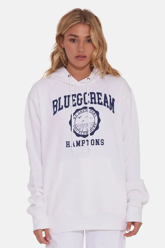 Fashion Elements Hamptons We Grew Here Hoodie White