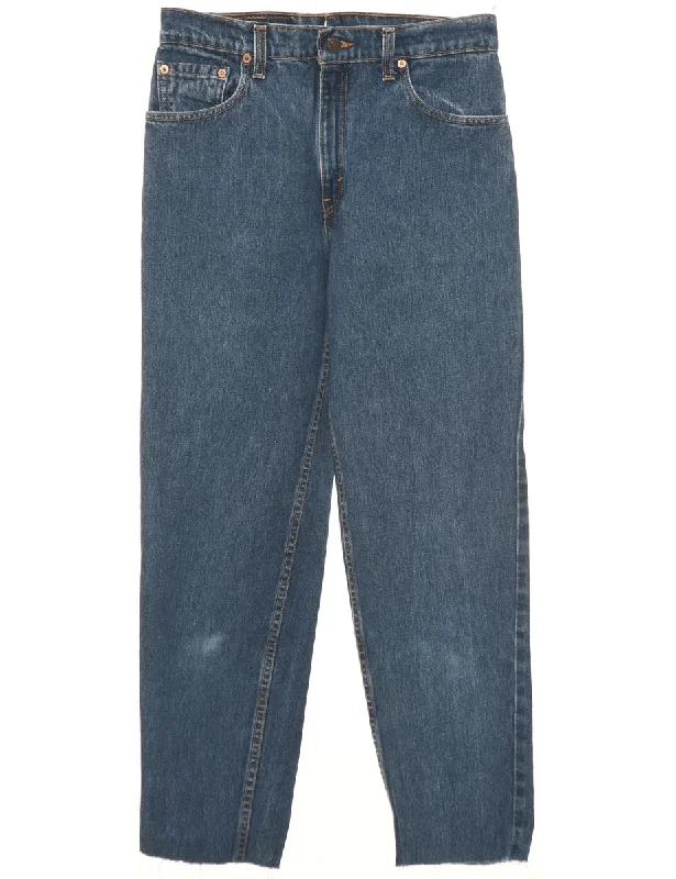 Sports Design Frayed Hem Levi's Jeans - W29 L29