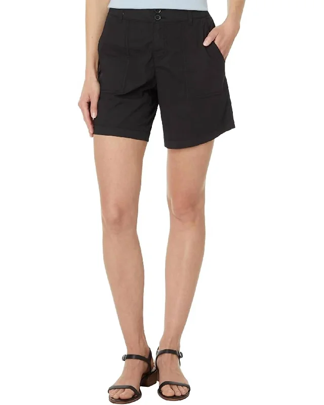 Bright Colors Renegade Shorts In Black
