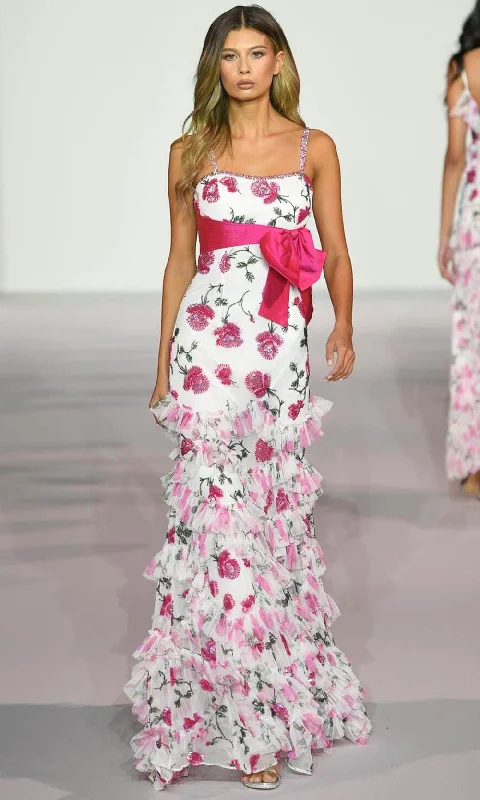 British Fashion Sherri Hill 56321 - Ruffled Tiered Prom Dress