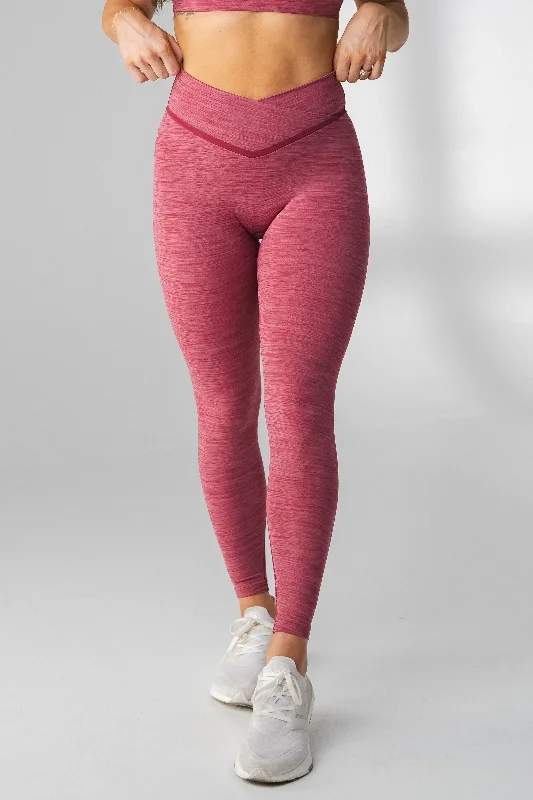 Beautiful Romance Vitality Daydream® V Pant - Sangria Marl