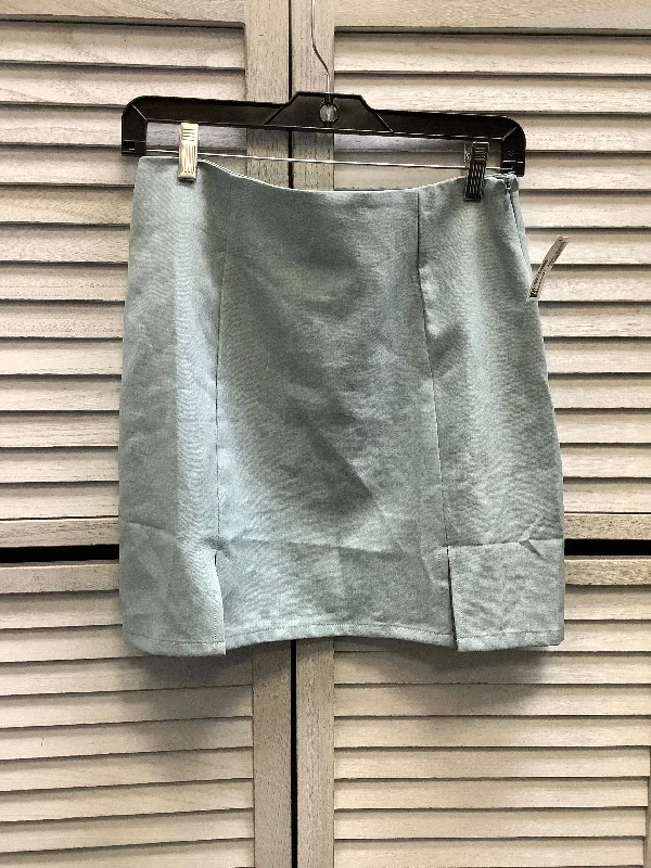 Classic Skirt Mini & Short By Nasty Gal In Blue, Size: 6