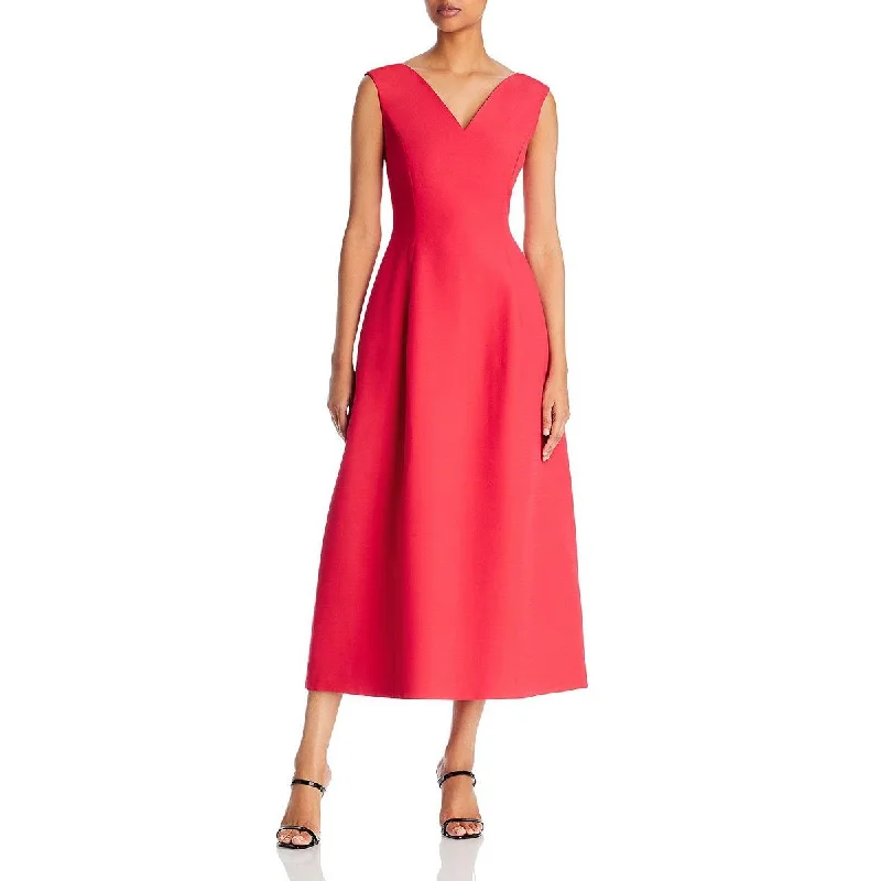 Sexy Fun Lafayette 148 New York Womens Panel Sleeveless Maxi Dress
