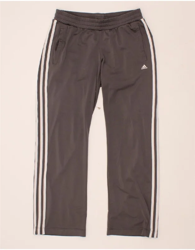 Classic Retro ADIDAS Womens Climalite Tracksuit Trousers UK 8/10 Small Grey Polyester Classic Retro ADIDAS Womens Climalite Tracksuit Trousers UK 8/10 Small Grey Polyester