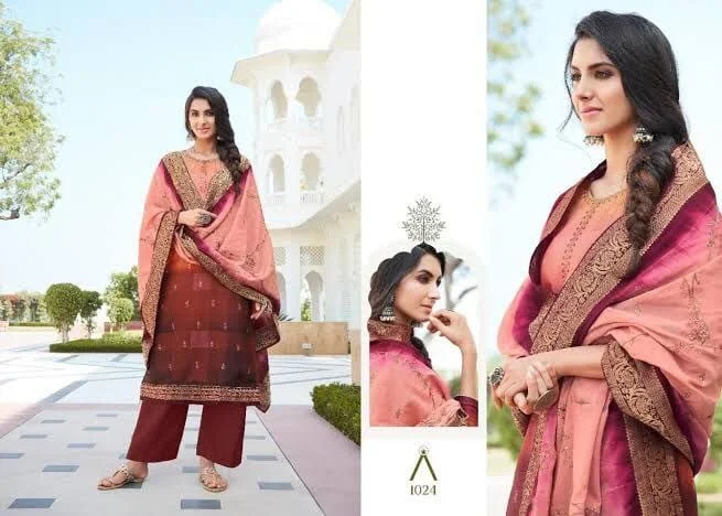 Sweet breath 1024 Anika Designer Printed Plazzo Suit
