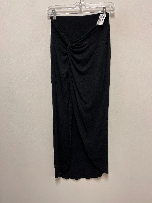 Cool Breeze At Night Skirt Midi By Bailey 44 In Black, Size: Xs