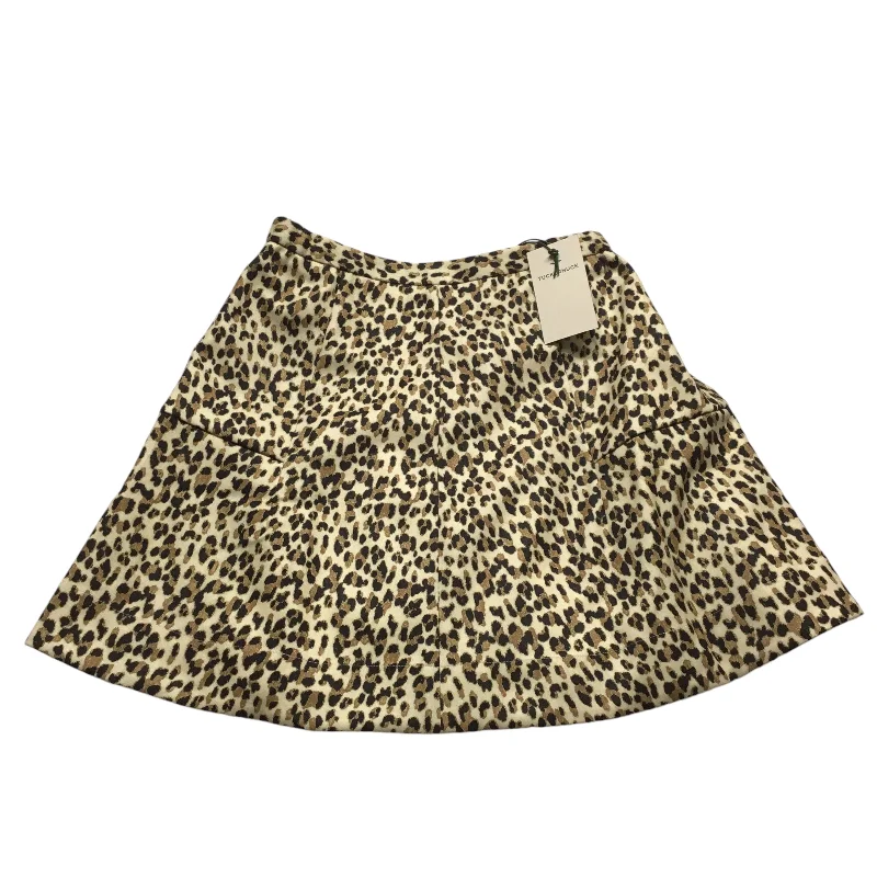 Lazy Style Skirt Mini & Short By Tuckernuck In Animal Print, Size: S
