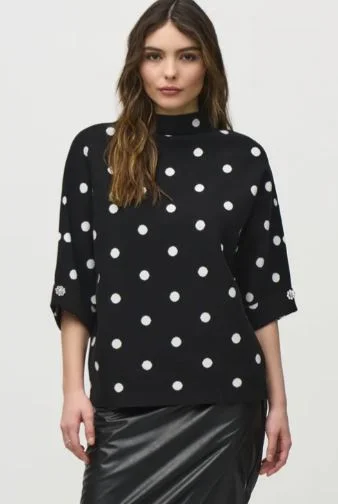 Versatile Items Joseph Ribkoff Sweater 244936 Black