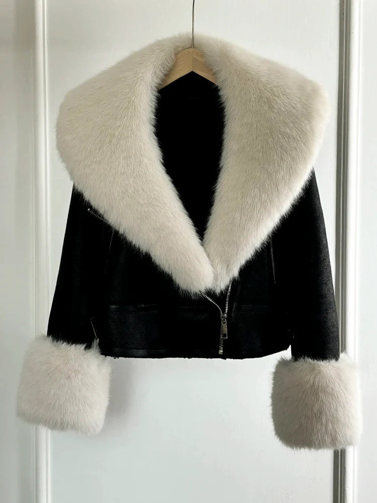 Beige Faux SleeveFur